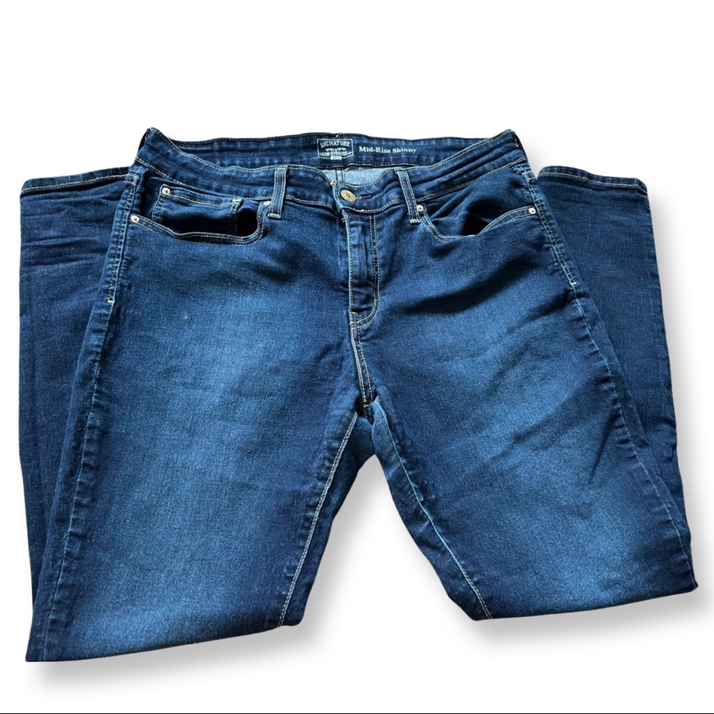 Levi Signature Gold Women’s Mid-Rise Skinny Sz 16